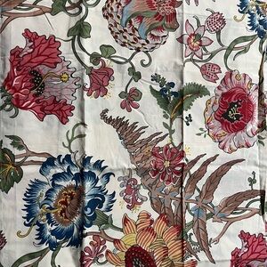 Pottery Barn Reagan Palampore Floral Set of 4 Regular Shams and 2 Euro shams